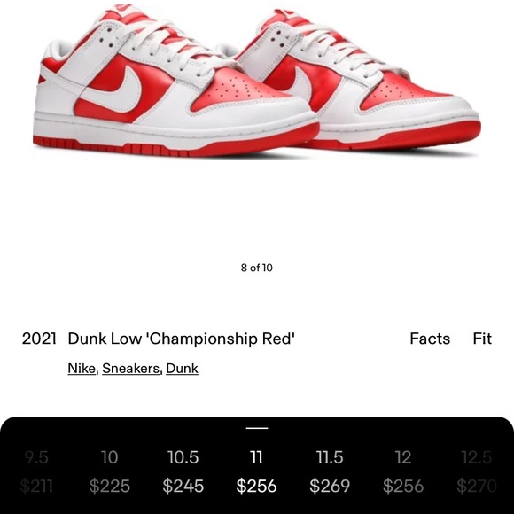 I’m selling the dunk low championship red main image 1
